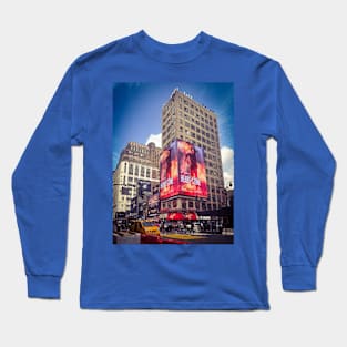 Manhattan Skyscraper Seventh Avenue NYC Long Sleeve T-Shirt